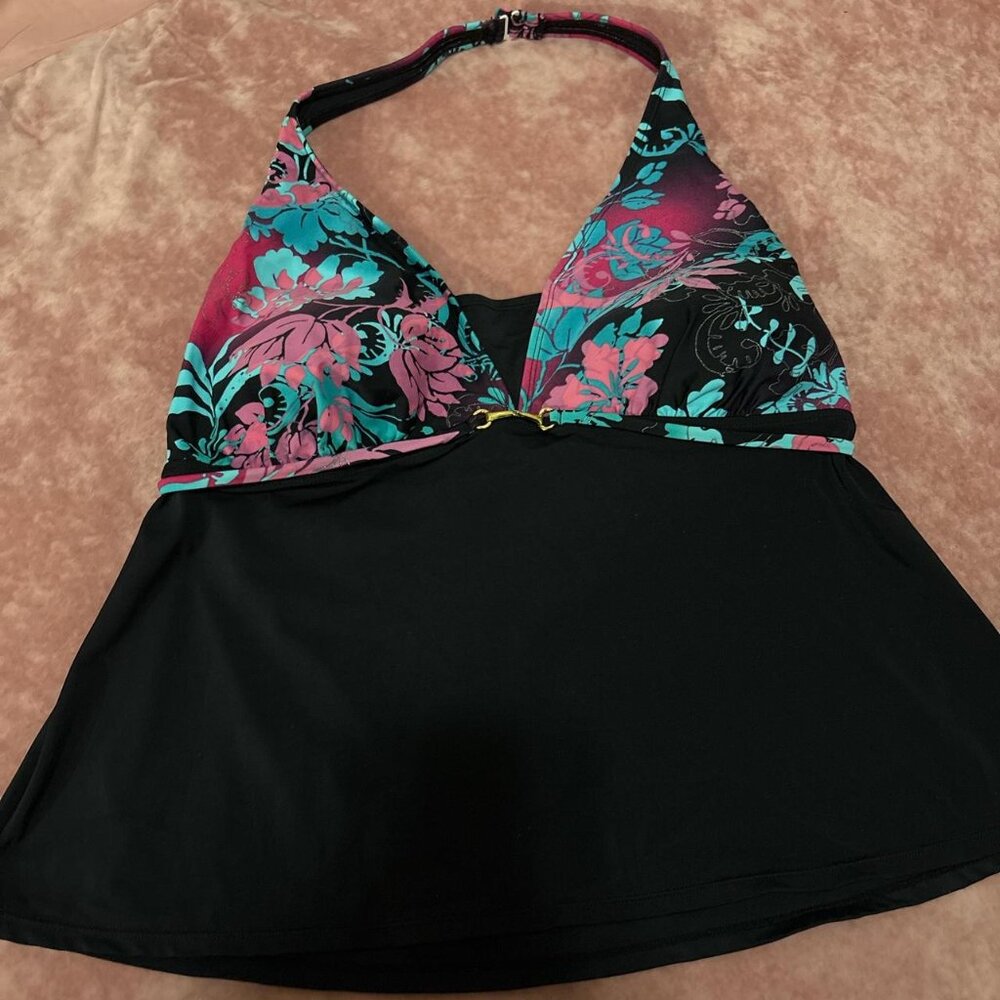 Floral hater tankini